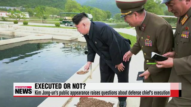 Images of N. Korea's defense chief raise questions about his execution