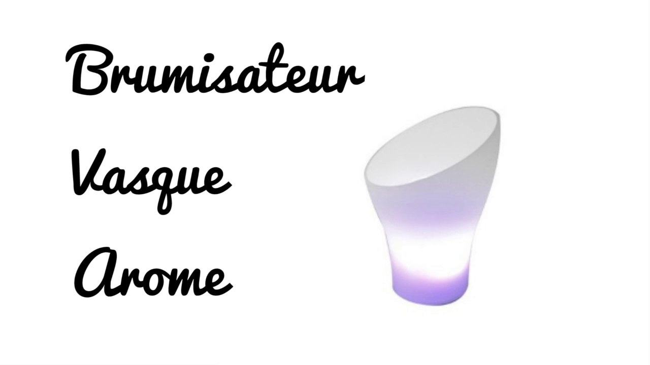 Brumisateur Vasque Arome