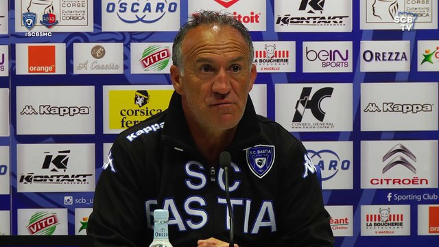 Bastia-Caen : Conf. d'avant-match de G. Printant