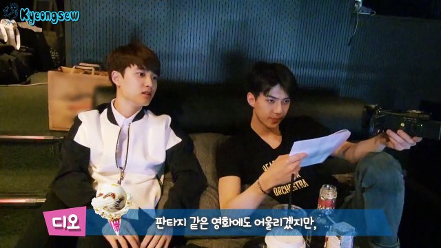 [ENG SUB] Baskin Robbins - EXO-K D.O. and Sehun Self Camera
