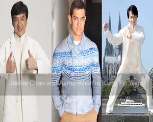 ​Jackie Chan and Aamir Khan in Kung Fu Yoga