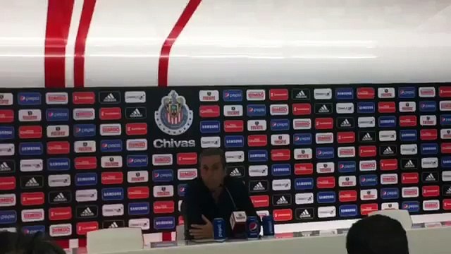 Tomás Boy en conferencia después del partido ante Chivas