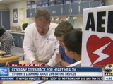 Rally for Red: Company gives back for heart health
