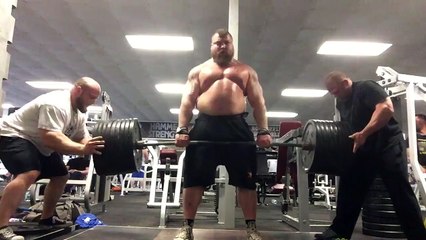 Massive pyramid deadlift from Eddie Hall - 60kgs to 420kgs