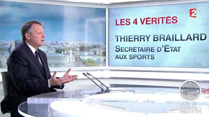 Les 4 Vérités : Pour Thierry Braillard, les filles du PSG ont offert "un très beau spectacle"