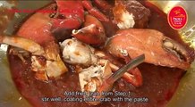 Prima Taste Singapore Chilli Crab Cooking Video