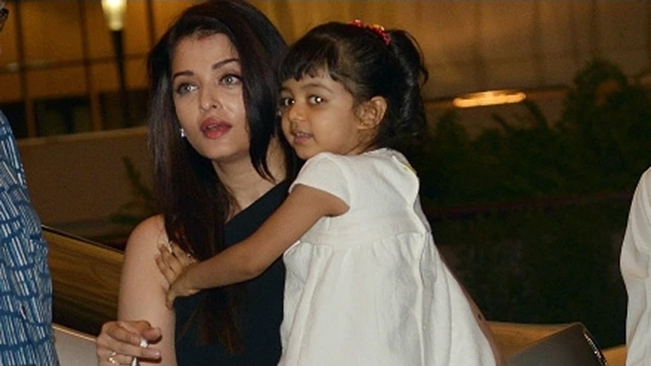 Aishwarya Rai Bachchan, Daughter Aaradhya, Sonam Kapoor leave For Cannes  2015 - video Dailymotion