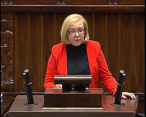 Poseł Aldona Młyńczak - Wystąpienie z dnia 14 maja 2015 roku.
