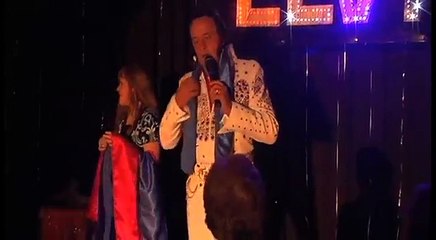Jesse White sings 'Can't Help Falling In Love' at Elvis Day
