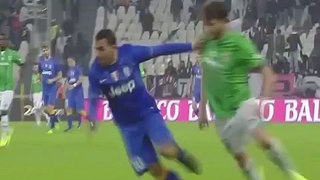 Increible Gol de Carlos Tevez vs Parma 2014 GOL MARADONIANO