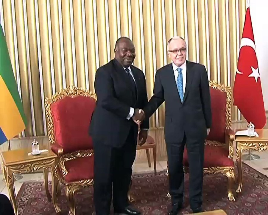Audience du Chef de l'Etat avec le vice-Président de l'Assemblée Nationale de Turquie