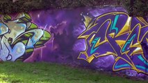 Graffiti art Belfast Clonduff Community Centre crept rip