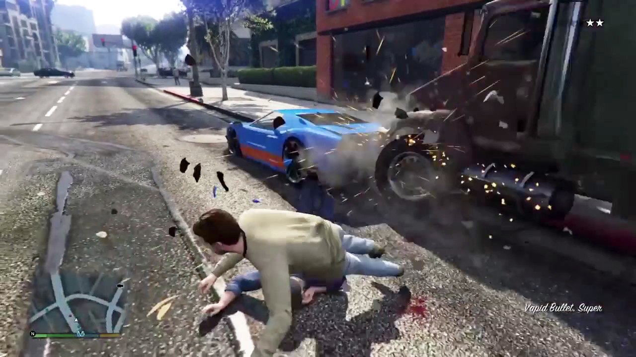 GTA V - Sauvé par un PNJ
