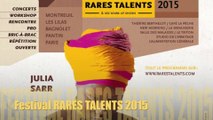 Festival RARES TALENTS 2015
