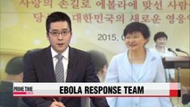 President Park confers medals on volunteers sent to Ebola-hit Sierra Leone