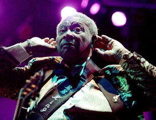 BB King : hommages à «une légende» du blues