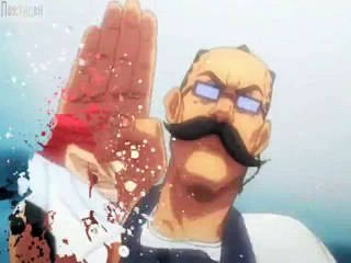 Блич; - По локоть, в крови.