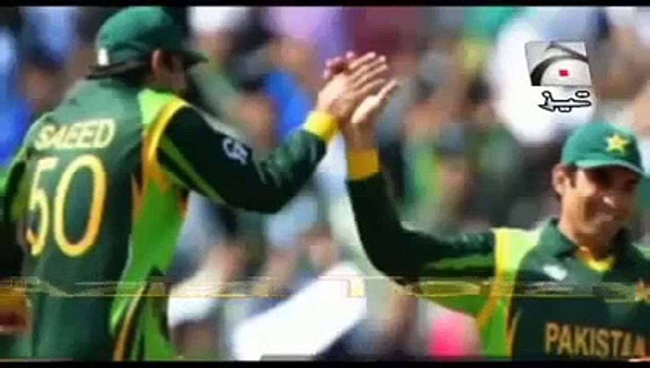 Saeed Ajmal and Muhammad Hafeez World Cup Tezabi Totay