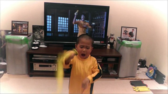 Little Bruce Lee From Japan – Watch This 5 Year Old Imitate Bruce Lee Moves To Perfection