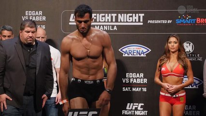 UFC Fight Night 66 weigh-in highlights