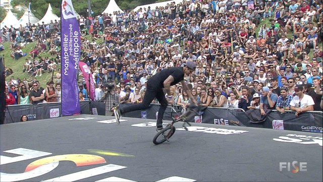 1st Qualif BMX Flat - Matthias Dandois - FISE World Montpellier 2015
