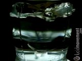 Water Vortex in a blender in high-speed / slow motion
