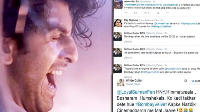 Bombay Velvet' FLOPS | INSULTING Tweets | #HathiyarCutFilm