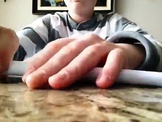 How to make a paper gun that shoots (HD)