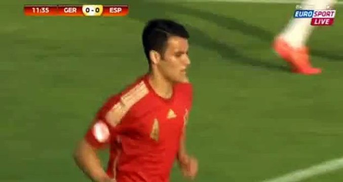 Alex Martin chance - Germany vs Spain Under U17 Euro 15.05.2015
