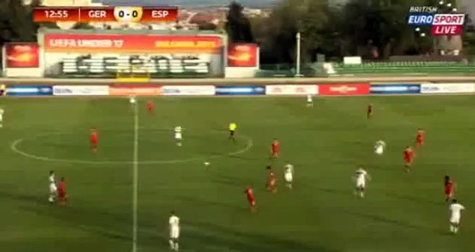 Schmidt Great long shot - Germany vs Spain Under U17 Euro 15.05.2015