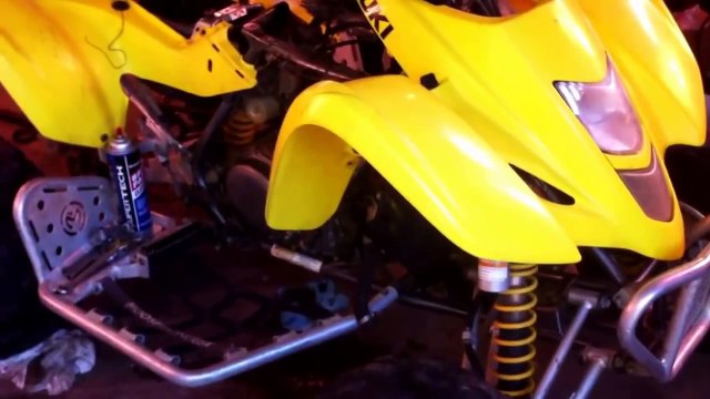 Suzuki LTZ 400 434 440 timing marks. How to set the timing on Suzuki LTZ