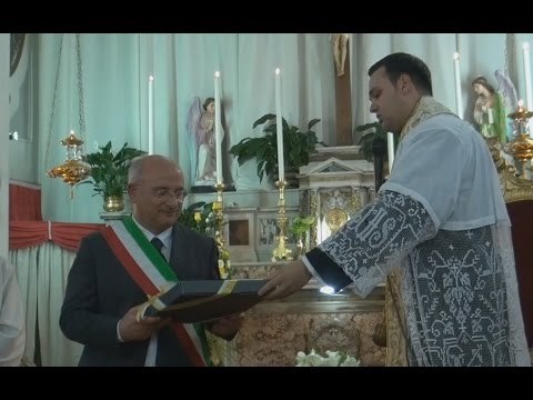 Gricignano (CE) - Alessandro Arnone, interventi del sindaco Moretti e di Don Nicola Ronza (10.05.15)