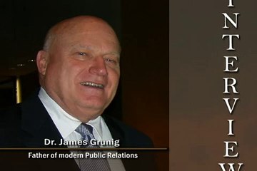 Interview to James Grunig, father of modern Public Relations