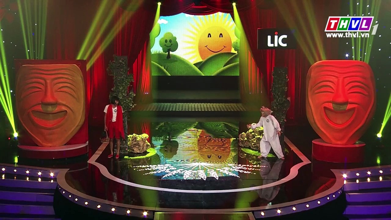 THVL - Cười xuyên Việt  - Vòng chung kết 4- Cô bé da đỏ quàng khăn - Nguyễn Huỳnh Nhu, Lâm Văn Đời