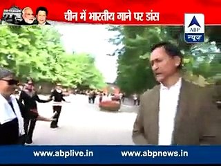 How Chinese are Welcoming Modi in China