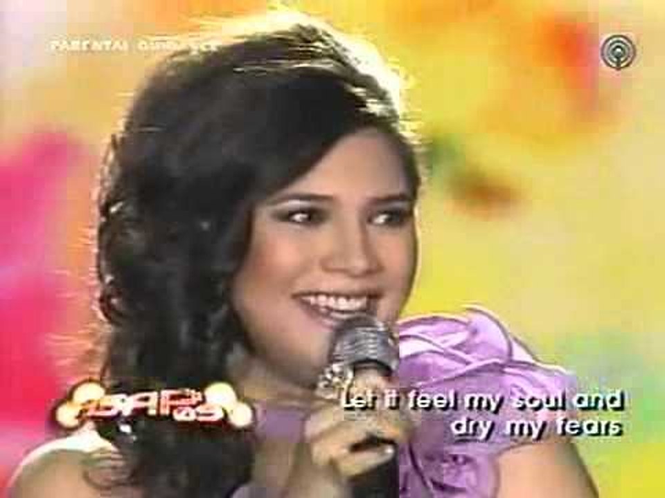 Vina Morales sings 'A New Day Has Come' on ASAP