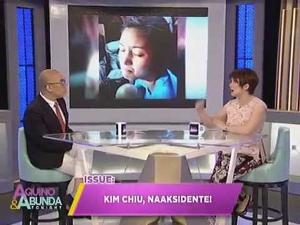 Kim Chiu suffers nose injury after minor car accident