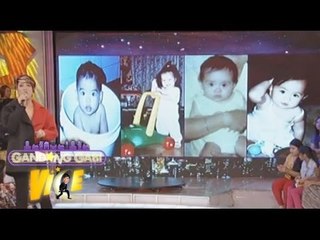 Guess who baby pictures game with Vice Ganda