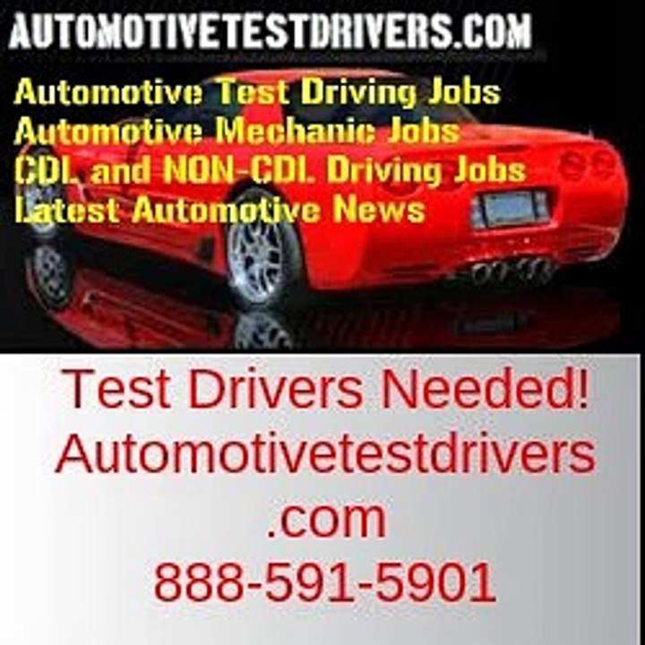 Test Driving Jobs In San Diego CA | Autotestdrivers.com | 888-591-5901