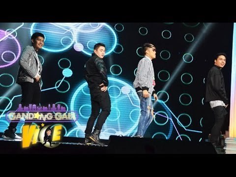 Vice Ganda joins Sam, Arron,Robi dancing with Talk Dirty