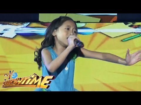 MiNiME ni Jessica Sanchez, nagpakitang-gilas sa It's Showtime