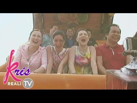 Exciting Rides in Tagaytay amusement park on Kris TV