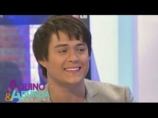 Enrique Gil on falling in love with Julia Barretto : 'It's easier in a way.'