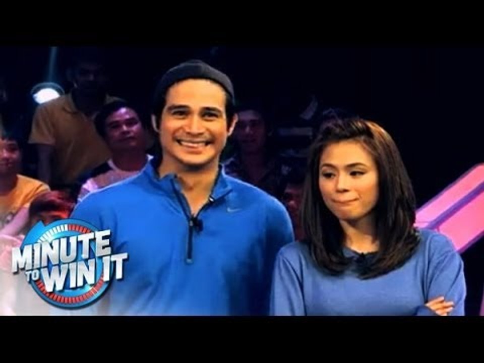 Piolo Pascual vs Toni Gonzaga : MINUTE TO WIN IT February 14, 2014 Teaser