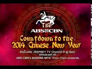 ABS-CBN Countdown to the 2014 Chinese New Year