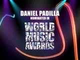 Daniel Padilla on WORLD MUSIC AWARDS