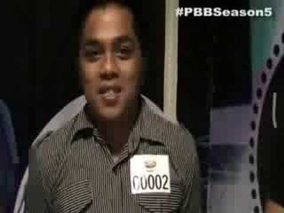 Pinoy Big Brother Season 5 for regular edition, first two auditionees in Davao City