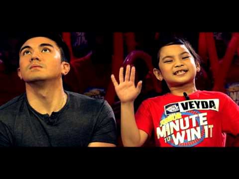 MINUTE TO WIN IT JUNIOR 'Veyda & Sofia' October 18, 2013 Teaser