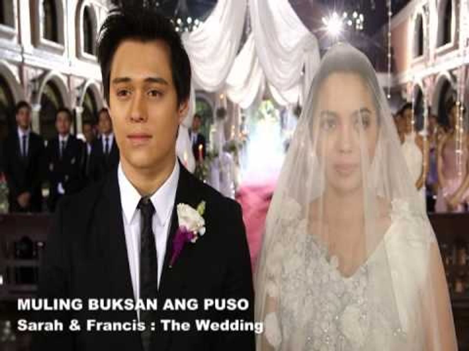 MULING BUKSAN ANG PUSO : Sarah & Francis Wedding (Behind The Scene)