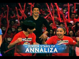 MINUTE TO WIN IT JUNIOR 10.11.13 : Annaliza Stars